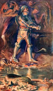 Dans la vallée de l&39;ombre de la mort - Harold Copping